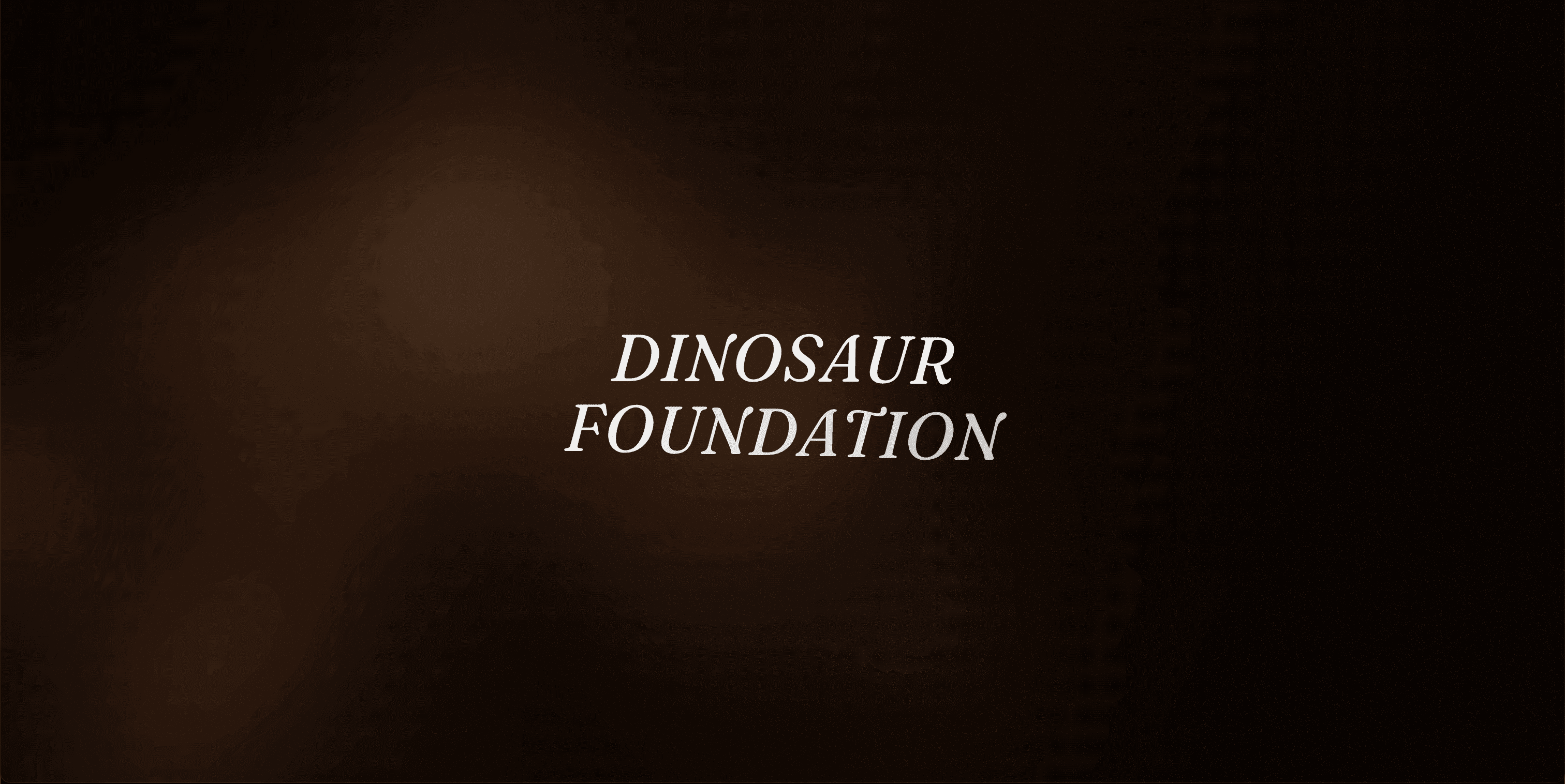 Screenshot of Dinosaur Foundation project